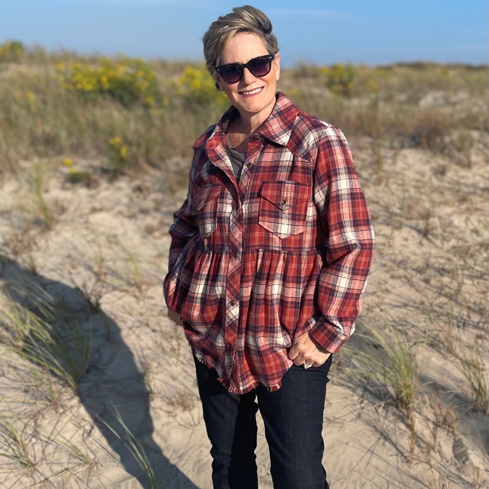 Soft Flannel Top